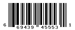 UPC barcode number 669439455531