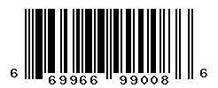 UPC barcode number 669966990086