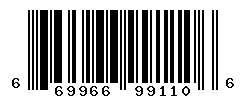 upc 669966991106 barcode image