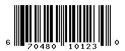 670480101230 barcode