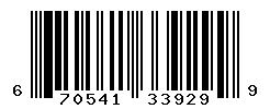 UPC barcode number 670541339299