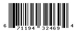 UPC barcode number 671194324694