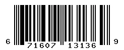 671607131369 barcode
