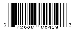 UPC barcode 672008804593