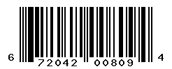 UPC barcode number 672042008094