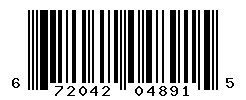 UPC barcode number 672042048915