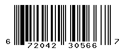 UPC barcode number 672042305667
