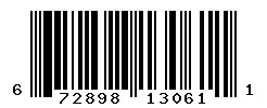672898130611 barcode