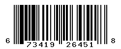 673419264518 barcode