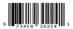 UPC barcode number 673419302241