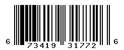 UPC barcode number 673419317726