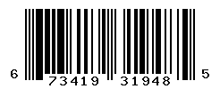 UPC barcode number 673419319485