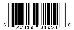 UPC barcode number 673419319546
