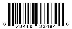 UPC barcode number 673419334846