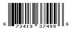 UPC barcode number 673419374996