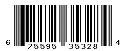 UPC 675595353284 barcode image
