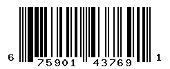 UPC barcode number 675901437691