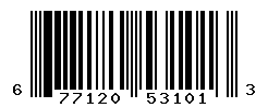 UPC barcode number 677120531013