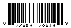 677599705199 barcode