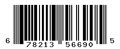 UPC barcode number 678213566905