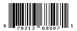 UPC barcode number 678213685071