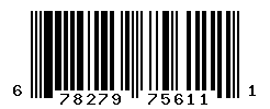 UPC barcode number 678279756111