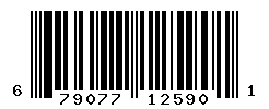 UPC barcode number 679077125901