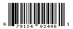 UPC barcode number 679124024461