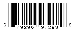 UPC barcode number 679290972689