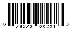 UPC barcode number 679372002013