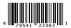 UPC barcode number 679541229821