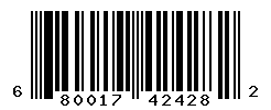 upc 680017424282 barcode image