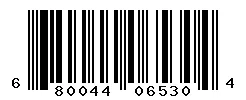 UPC 680044065304 barcode image