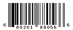 UPC barcode number 680201880566
