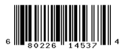UPC barcode number 680226145374