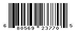 UPC barcode 680569237705