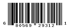 UPC barcode 680569293121