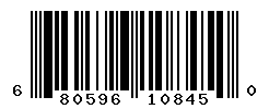 UPC barcode number 680596108450