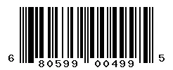 UPC barcode 680599004995