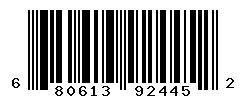 UPC barcode number 680613924452