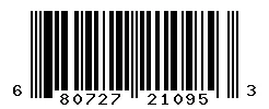 UPC barcode 680727210953