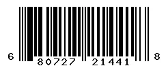 UPC 680727214418 barcode image