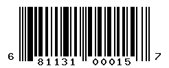 UPC barcode number 681131015578 lookup