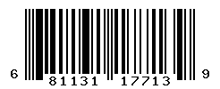UPC barcode number 681131177139