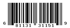 681131311519 barcode
