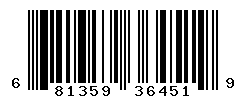 upc 681359364519 barcode image