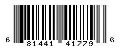 UPC barcode 681441417796