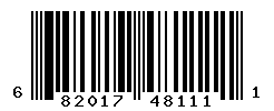 UPC barcode number 682017481111