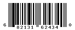 UPC barcode number 682131624340