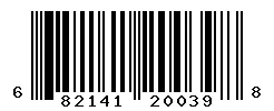UPC barcode 682141200398